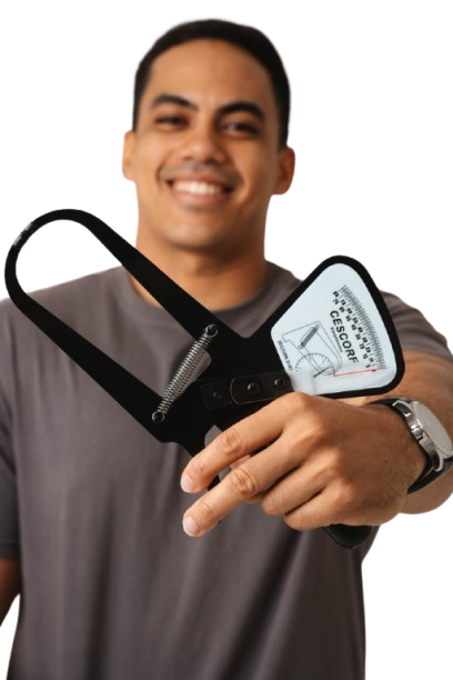 Vinícius Almeida em atendimento nutricional